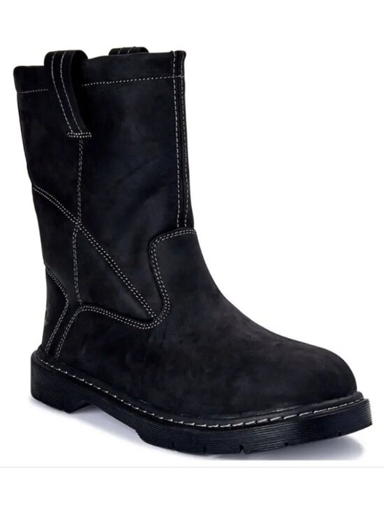 Herman Survivors Men\'s Theo Pull On Steel Toe Work Boots Black Size 10½ main image 5